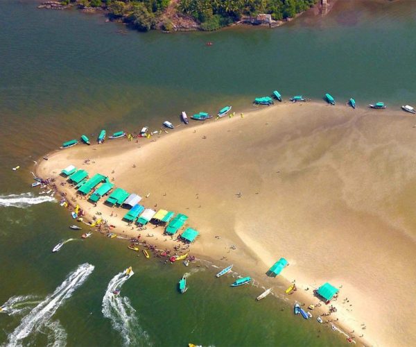 Tarkarli Beach, located in Maharashtra, India, is renowned for its pristine white sands and clear blue waters. It's a popular destination for water sports enthusiasts and those seeking a serene coastal retreat.